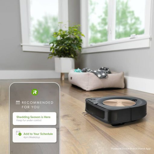 iRobot Roomba s9+ (9550) Wi-Fi Connected Robot Vacuum with Automatic Dirt Disposal - Image 8