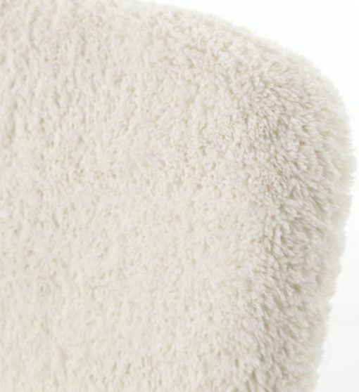 Four Hands Irondale Collection Ivory Angora Caleb Accent Chair - Image 8