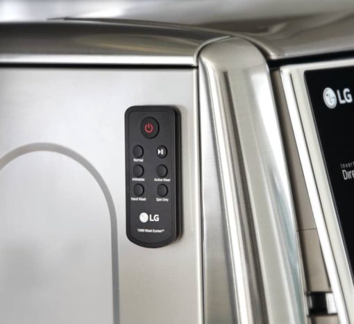 LG 27" SideKick White Pedestal Washer - Image 4