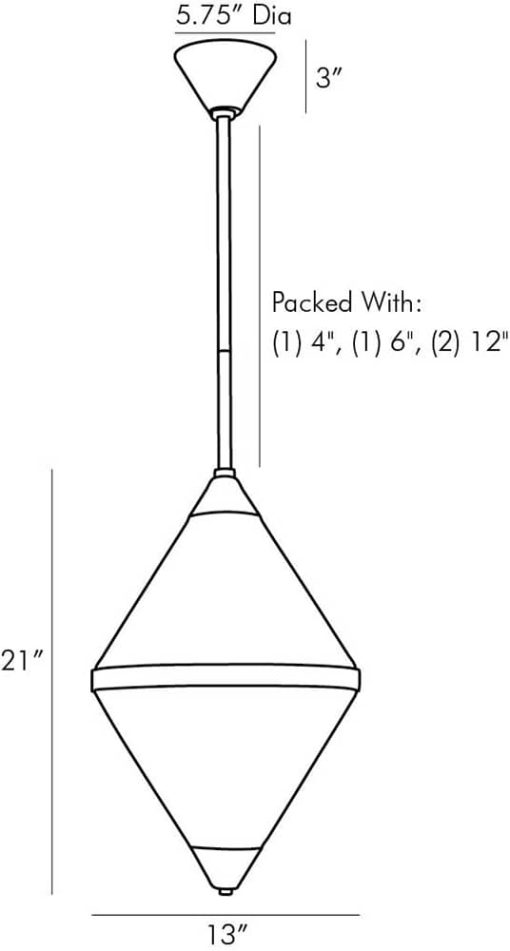 Arteriors Tinker Aged Brass Outdoor Pendant - Image 9