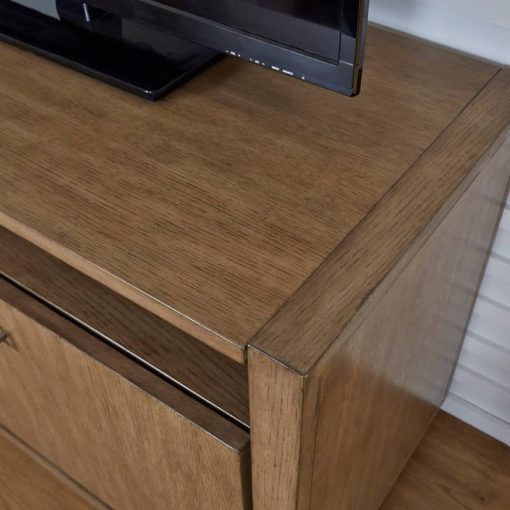 Homestyles Big Sur Oak Entertainment Stand - Image 9