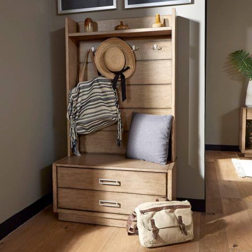 Homestyles Big Sur Oak Hall Tree - Image 9