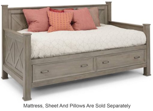 Homestyles Mountain Lodge Gray Day Bed - Image 9