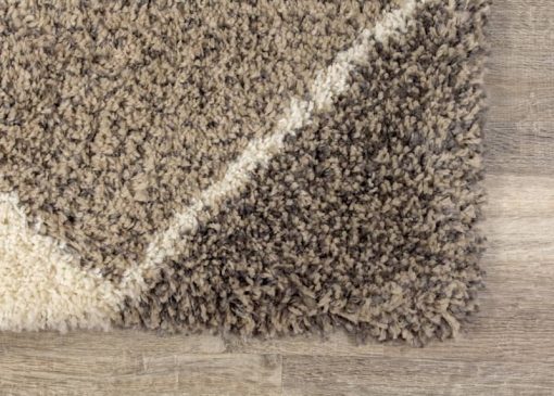 Kalora Maroq 7'10" X 10'10" Cream Beige Diamonds Rug - Image 9