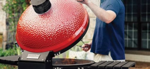 Kamado Joe Big Joe II 24" Red Ceramic Grill - Image 9