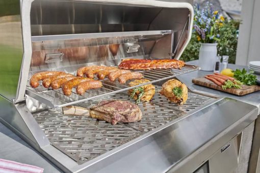 Coyote 28" Stainless Steel Freestanding Pellet Grill - Image 9