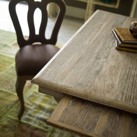 Four Hands Whitewash Palma Desk - Image 8