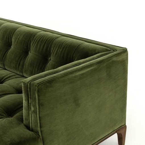 Four Hands Kensington Collection Dylan Sapphire Olive Sofa - Image 9