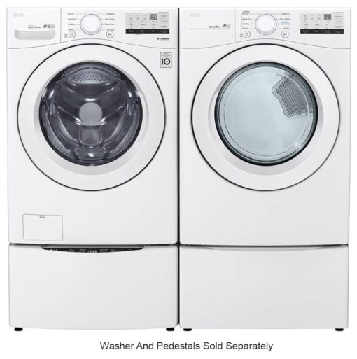 LG 7.4 Cu. Ft. White Electric Dryer - Image 9