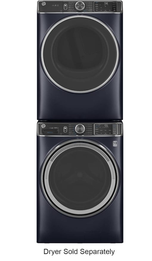 GE ADA 5 Cu. Ft. Sapphire Blue Smart Front Load ENERGY STAR Steam Washer With SmartDispense UltraFresh Vent System With OdorBlock And Sanitize + Allergen - Image 9