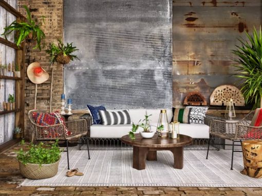 Four Hands Grass Roots Collection Bandera Outdoor Woven Club Chair - Image 9