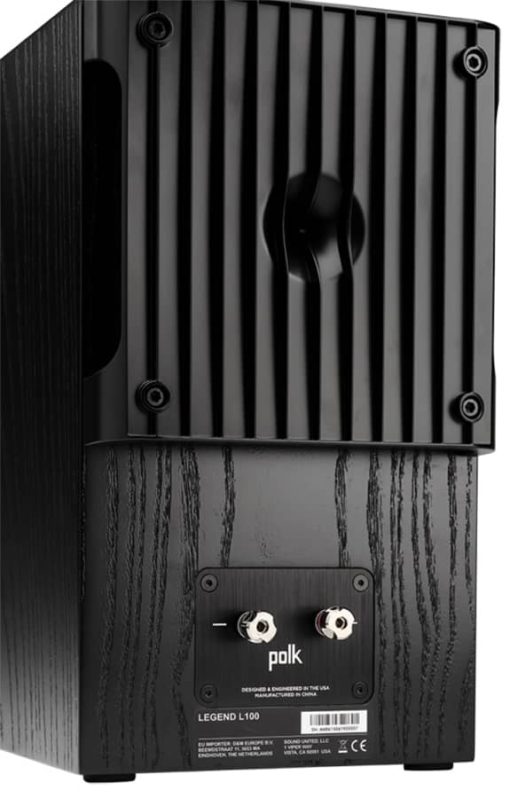 Polk Audio Legend Series L100 Premium Black Ash Bookshelf Speakers (Pair) - Image 9