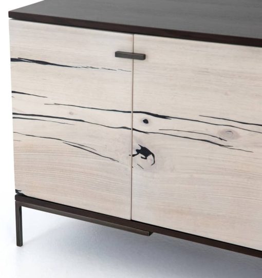 Four Hands Wesson Collection Bleached Yukas Cuzco Media Console - Image 9
