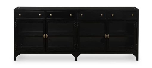 Four Hands Belmont Collection Shadow Box Media Console - Image 2
