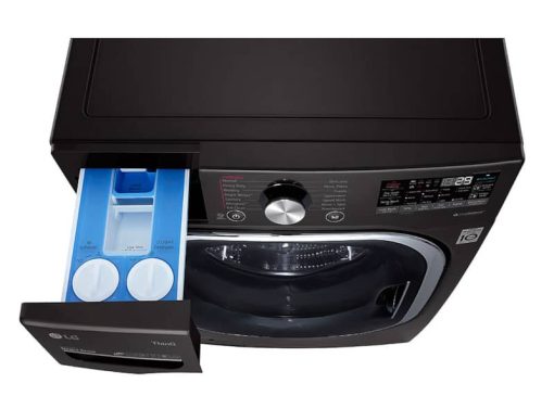 LG 5 Cu. Ft. Black Steel Smart Wi-Fi Enabled Front Load Washer With TurboWash 360 & Built-In Intelligence - Image 8