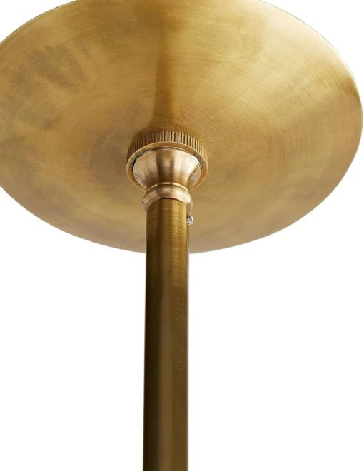 Arteriors Edith Vintage Brass Pendant - Image 9