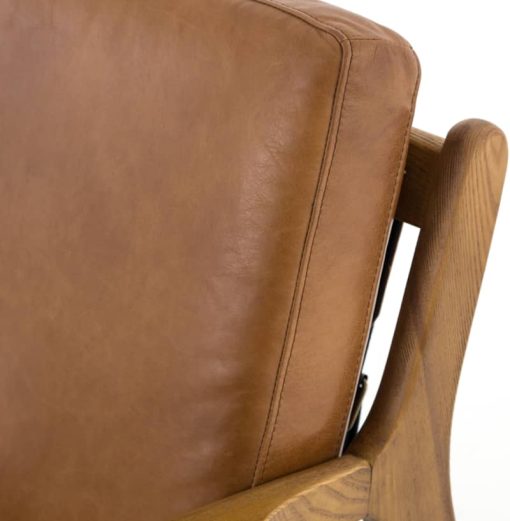 Four Hands Bishop Collection Patina Copper Silas Chair - Image 6