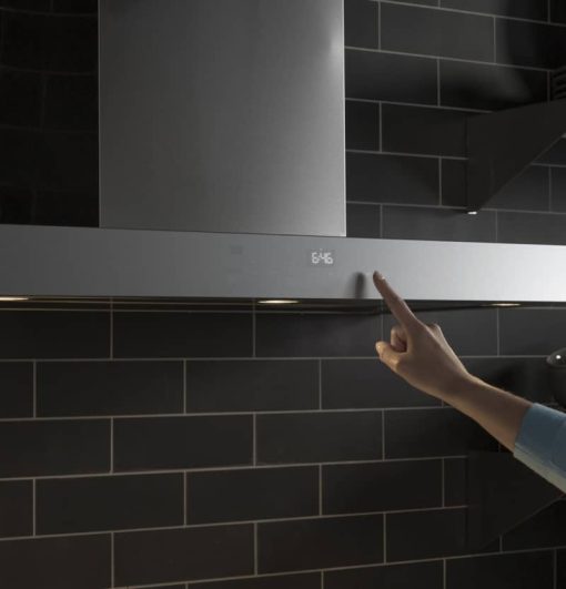 GE 36" Stainless Steel Smart Designer Wall Mount Hood With Perimeter Venting - Image 9