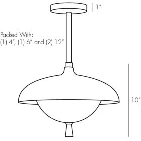 Arteriors Stanwick Aged Iron Outdoor Pendant - Image 10