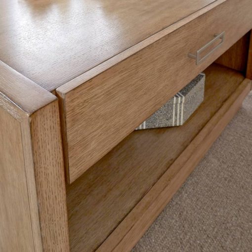 Homestyles Big Sur Oak Square Coffee Table - Image 10