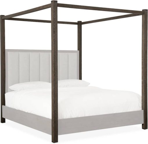 Hooker Furniture Bedroom Miramar Aventura Jackson Cal King Poster Bed With Tall Posts & Canopy - Image 10