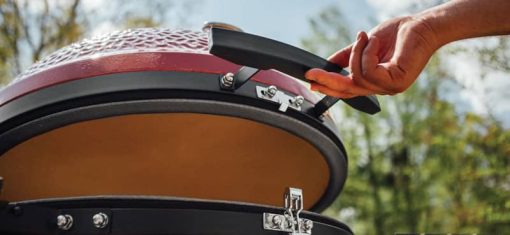 Kamado Joe Big Joe II 24" Red Ceramic Grill - Image 10