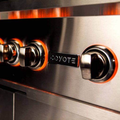 Coyote S-Series 36" Stainless Steel Built-In Liquid Propane Gas Grill - Image 10