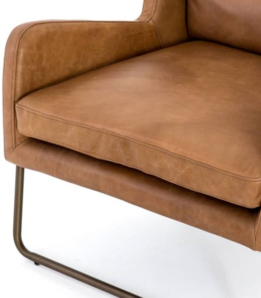 Four Hands Bishop Collection Patina Copper Wembley Chair - Image 10