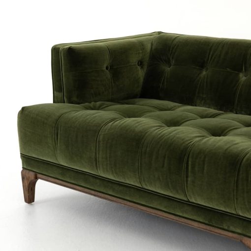Four Hands Kensington Collection Dylan Sapphire Olive Sofa - Image 10