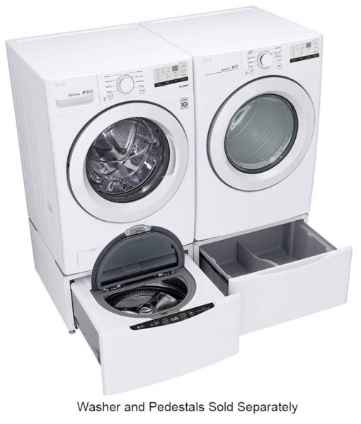 LG 7.4 Cu. Ft. White Electric Dryer - Image 10