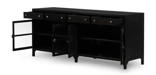 Four Hands Belmont Collection Shadow Box Media Console - Image 4