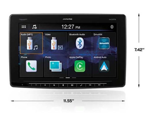 Alpine 11" Mech-Less Audio Video Receiver - Image 5
