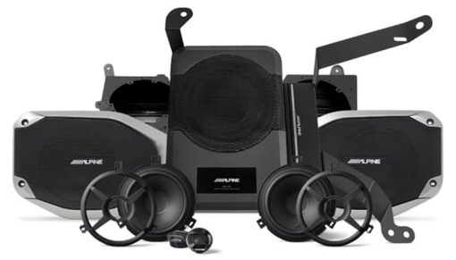 Alpine 300W Complete Sound System For Jeep Wrangler 2018-Up & Jeep Gladiator 2020-Up