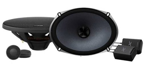 Alpine X-Series 6" x 9" Component 2-Way Speakers (Pair)