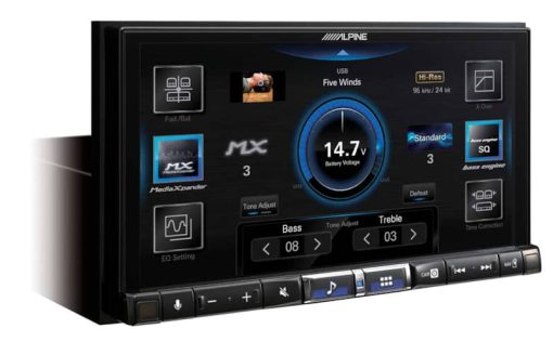Alpine 7" Digital MultiMedia Receiver w/ Hi-Res Audio Playback - Image 4