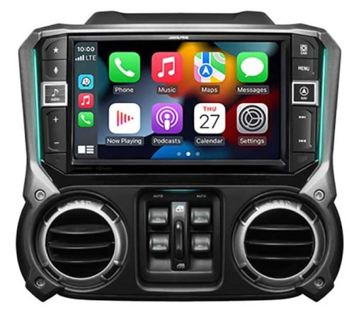 Alpine 9" Digital Media Receiver w/ Hi-Res Audio Playback For 2011-18 Jeep Wrangler - Image 6