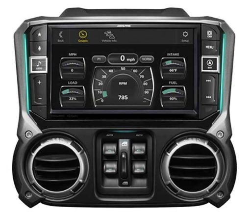 Alpine 9" Digital Media Receiver w/ Hi-Res Audio Playback For 2011-18 Jeep Wrangler - Image 4