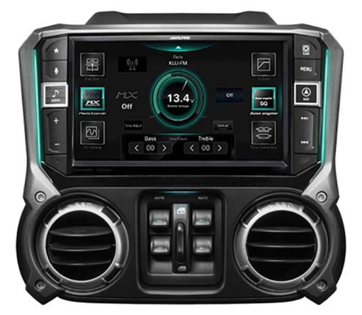 Alpine 9" Digital Media Receiver w/ Hi-Res Audio Playback For 2011-18 Jeep Wrangler - Image 3