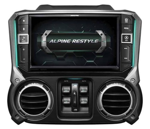 Alpine 9" Digital Media Receiver w/ Hi-Res Audio Playback For 2011-18 Jeep Wrangler - Image 2