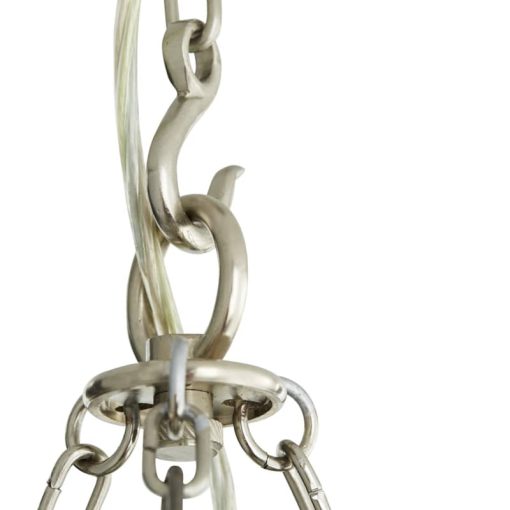 Arteriors James 9 Light 24" Antique Nickel Chandelier - Image 5