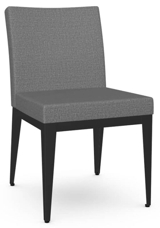 Amisco Pablo Black Coral/Silverpoint Dining Chair