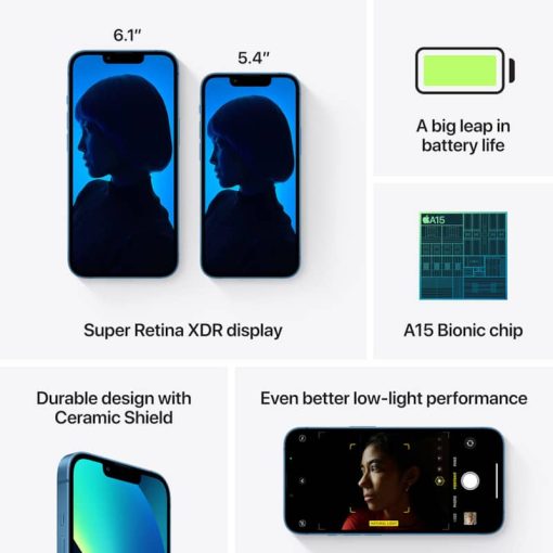Apple 128GB Blue iPhone 13 Cellular Phone - Image 5
