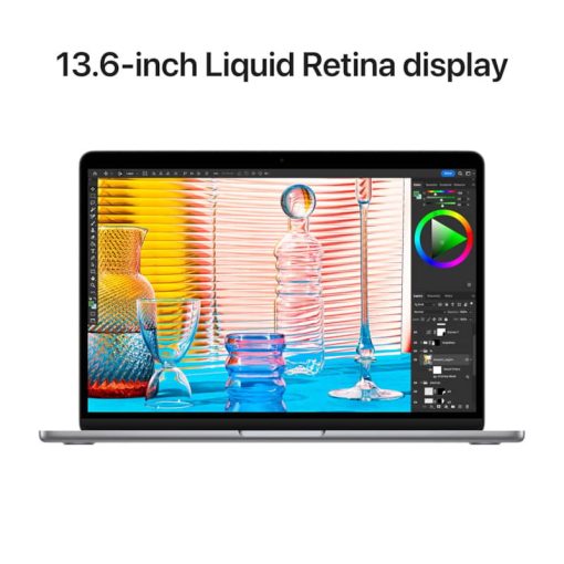 Apple MacBook Air 13.6" Space Gray Notebook Apple M2 Chip 8GB Unified RAM 256GB SSD (Mid 2022) - Image 5