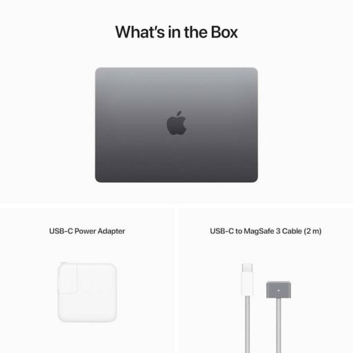 Apple MacBook Air 13.6" Space Gray Notebook Apple M2 Chip 8GB Unified RAM 256GB SSD (Mid 2022) - Image 11