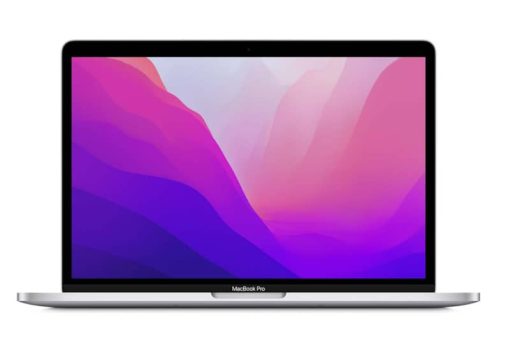 Apple MacBook Pro 13.3" Silver Touch Bar And Touch ID Apple M2 Chip 512GB SSD Laptop Computer (Mid 2022)
