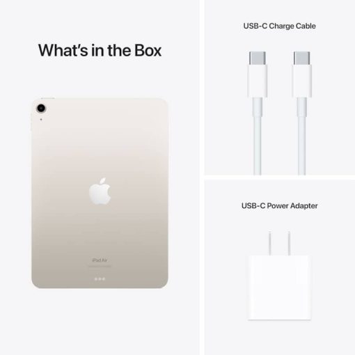 Apple iPad Air 256GB Wi-Fi Starlight (2022) - Image 4