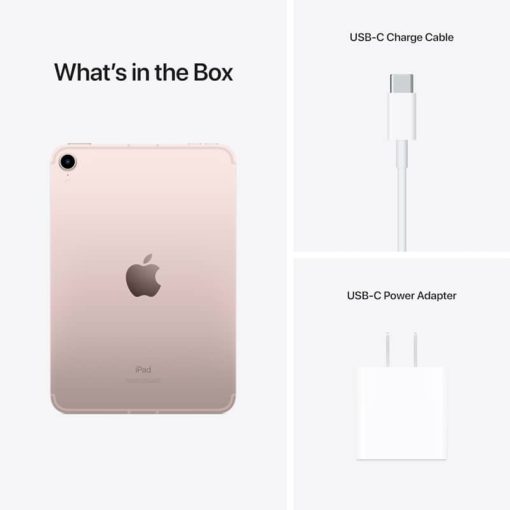 Apple iPad mini 8.3-Inch 256GB Wi-Fi + Cellular Pink (2021) - Image 9