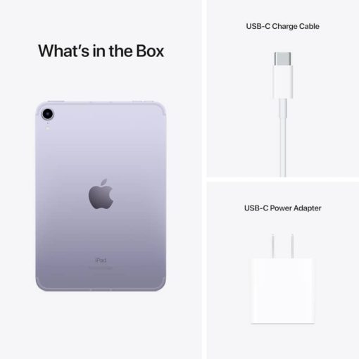 Apple iPad mini 8.3-Inch 256GB Wi-Fi + Cellular Purple (2021) - Image 9