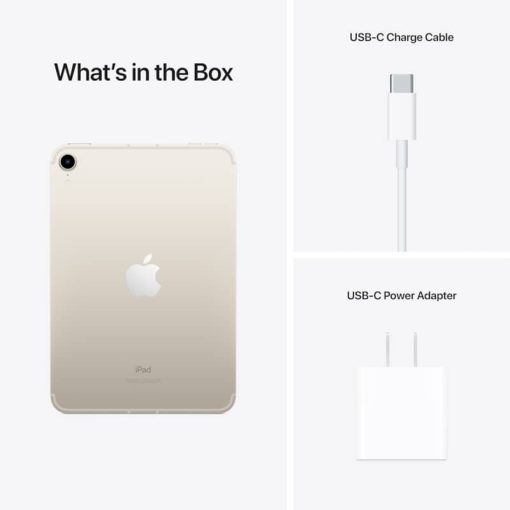 Apple iPad mini 8.3-Inch 256GB Wi-Fi + Cellular Starlight (2021) - Image 9