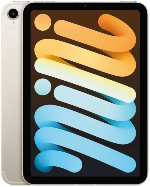 Apple iPad mini 8.3-Inch 64GB Wi-Fi + Cellular Starlight (2021)